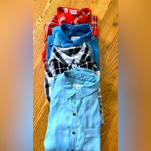 Bundle of 4 Western Shirts Size Small